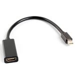 mini Displayport male to HDMI female adapter cable 20 cm 
