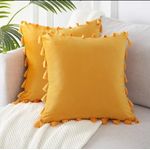 2Pack Decorative Throw Pillow Cover-18x18 