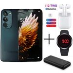 Tecno SPARK 40 PRO PLUS,  8GB RAM + 128GB ROM, 6.78", AMOLED, (Dual Sim), 50MP, 5200mAh - Tundra Green + FREE AMAZING GIFTS