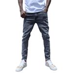Dark Grey Men Denim Jeans