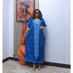Ladies Ankara Cotton Maxi Dress – Elegant, Comfortable, And Stylish