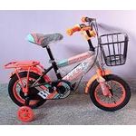 Durable Kids Bicycle with Training Wheels & Basket (2-5) Years