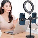 product_image_name-Generic-New Series Live Desktop Ring Light with Phone Holder-3