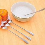 product_image_name-Generic-6 Pcs Set High Quality Long Handle Teaspoon Tea Spoons Set-4