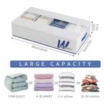 product_image_name-Generic-5 Slots Green Closet Organizer With Lid-5