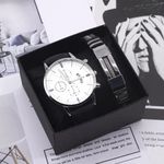 product_image_name-Generic-2pcs/set Man Watch Bracelet Se-1