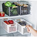 product_image_name-Generic-Multi~purpose storage basket,Multipurpose Fridge & Pantry Storage Baskets with Wooden Handles - Stackable Organizer Bins,Produce Storage Baskets,Stackable Organizer Bins,Kitchen Storage Baskets.-1