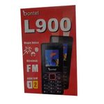 Bontel L900 Phone - 1.77" Display, Big Speaker, Dual SIM, Big Battery -BLACK 