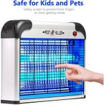 product_image_name-Generic-Electric Bug Zapper, Indoor Mosquito Killer with 20W Lamps 2800V Grid, Plug-in Hanging Insect Trap for Mosquito, Moth, Fly Killer Indoor Use-3