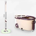 product_image_name-Generic-360° Spin Mop with Bucket and Dehydration Basket(comes with two mop heads)-3