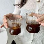 product_image_name-Generic- Glass Cup Cute Stripes Fat Cup Cream Cup -3