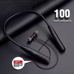  Super Bass Bluetooth Neckband With Memory Card Slot