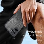 product_image_name-Dux Ducis-OnePlus Nord CE5 Phone Case, Aimo Series Flowing Line Translucent Matte Back Protective Cover-2