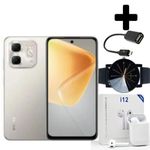 Infinix Hot 60i 4G"6.7-inch, 6GBRAM+128GB ROM' Battery: 5000mAh+Web Watch+Earpods+Otg