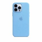 Silicone Case for iPhone 16 Pro Max, Blue, Silicon