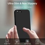 product_image_name-Generic-Black Slim Liquid Silicone 3 Layers Full Covered Soft Gel Rubber Phone Cover Case For IPhone 7-3