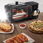 product_image_name-Sokany-Convenient 3 In 1 Breakfast Machine - Oven, Grill And Coffee Maker. Compact and Space Saving Design.-2