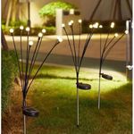 Solar firefly garden light starburst