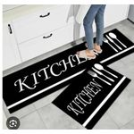 product_image_name-Generic-2pcs set  3D kitchen mat  NON SLIP Grip Rubber underside floor-1
