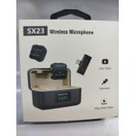 product_image_name-Generic-SX23 Wireless Lavalier Microphone with Charging Case Noise Reduction for Mobile Recording-1