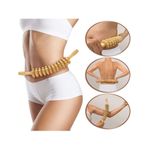 product_image_name-Generic-Gugurelax Beech Wood 9 Wheel Therapy Massage Stick Universal Body Roller-4