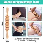 product_image_name-Generic-Gugurelax Beech Wood 9 Wheel Therapy Massage Stick Universal Body Roller-7