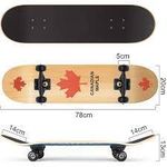 product_image_name-Generic-Maple Leaf Cruiser Skateboard Street Edition-7
