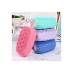 product_image_name-Generic-Double-Side Silicon Bath Brush Body Scrub Massage Exfoliator-4