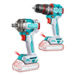 product_image_name-TOTAL-TCKLI20275 Cordless 2 pcs  combo kit 20V-2