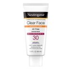 Clear Face Break-Out Oil Free Sunscreen SPF 30