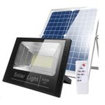 Solar Light  200W Solar Flood Lights Outdoor Street Security Wall Floodlight Dusk to Dawn Remote Control