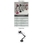product_image_name-Generic-Architect Desk Lamp Adjustable E27 Clamp Study Reading Table Light-3
