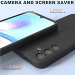 product_image_name-Generic-Genuine Liquid Silicone Back Cover Case for Samsung Galaxy A25 4G/5G-3