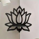 product_image_name-Generic-Lotus Buddha floating shelf for wall corner, floating shelf for crystal and stone display-2