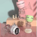 product_image_name-Generic-Smart 9 speed anti back flow design Rechargable Multifunction breast milk pump plus cupper-1