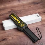 Garrett Safety Inspections Space Efficient Super Scanner Hand-Held Metal Detector Scanner