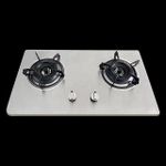Amaze 2 burner stainless hob cooker