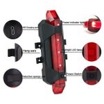 product_image_name-Generic-3 Pack Bicycle Accessories Cycling  Safety Kits- Bike Headlight Taillight Night Riding Safety Set Bike Light , Bike Cycling/Skating Protective Helmet And Bicycle Bell Bike Aluminum Horn-8