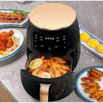product_image_name-Generic-SUTAI Signature Series - 6L Digital Touchscreen Air Fryer with Crystal Clear Viewing Window - 1800W Oil-Free Gourmet Cooker-1