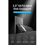 product_image_name-Vention-2.5 Inch SATA Hard Drive Enclosure (USB 3.0 Micro-B)-1