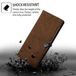 product_image_name-Generic-Infinix Hot 8 Premium Leather Flip Wallet Magnetic Cover Case, Protective Phone Cover with Card Slots, Kickstand and Magnetic Closure, Brown-2