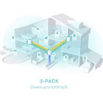product_image_name-TP-Link-Deco X50 (3-pack) AX3000Mbps Mesh WiFi 6 System, AI-Driven, Coverage up to 6500ft², Seamless Roaming WiFi Mesh System, Gaming & 4K, Easy Setup, Alexa & Google Home, HomeShield-7
