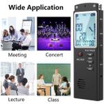 product_image_name-Generic-8GB Digital Voice Recorder With Large LCD Screen And Intuitive Controls-3