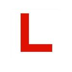 product_image_name-Generic-L Plate Label Vehicle Car Learner Stickers - Beginner Driver Signs-1