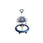 Mom Easy Adjustable Baby Walker with Interactive Toy and Push Handle