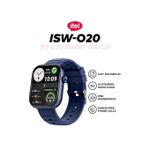 product_image_name-Itel-Smart Watch Fit 020 ISW-020, IP68 Waterproof, With Replaceable Straps - Deep Blue-2