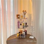 product_image_name-Generic-3-Tier 360-Degree Rotating Turntable Organizer with Anti-Skid Base - Clear Acrylic Lazy Susan for Spices, Condiments, and Cosmetics-5