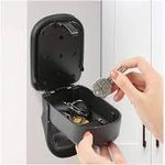 product_image_name-Generic-Weatherproof Wall-Mounted Key Safe With 4-Digit Combination Lock - Outdoor/Indoor Key Box-4