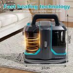product_image_name-Generic-Wet and Dry Vacuum Handheld Portable Corded Sofa Carpet Spot Cleaner Fabric Double Head Stain Fabric Cleaning Machine-3