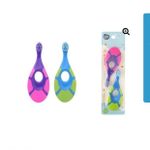 product_image_name-Generic-2 pack Premium Baby Training Toothbrush Gentle Gum Care & Teether-5